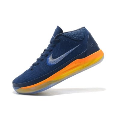 Nike Erkek Kobe A.D. Mid Obsidian / Mavi Basketbol Ayakkabısı Türkiye - U4KT90GO